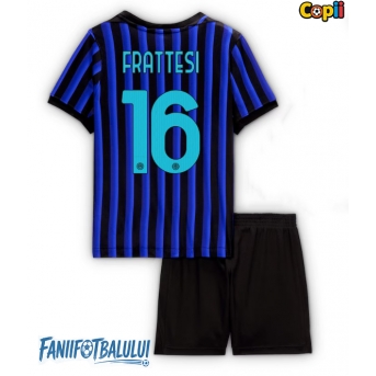 Inter Milan Davide Frattesi #16 Echipament de Fotbal Replică 2025-26 Copii Acasa (+ Șorturi)